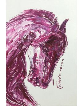 Pink Horse Head