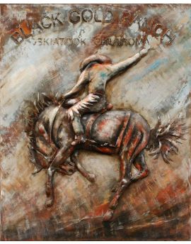 Wild West Man On Jumping Horse Ⅱ