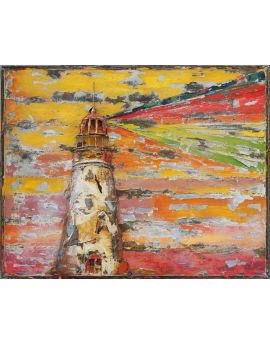 Lighthouse In Beautiful Sunset