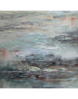 Abstract Thick Textured Wall Art Ⅴ