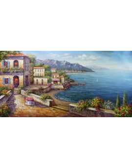 Landscape Of Mediterranean Villa By Sea Ⅰ