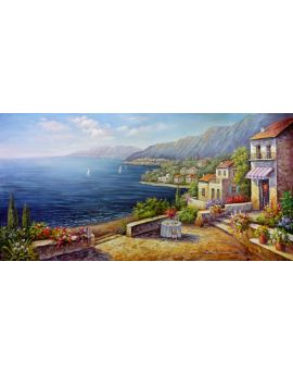 Landscape Of Mediterranean Villa By Sea Ⅲ