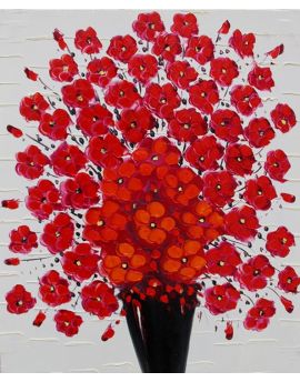 Vase Full Of Red Flowers Ⅱ