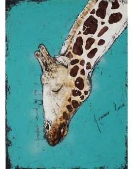 Portrait Of Giraffe Head Ⅰ