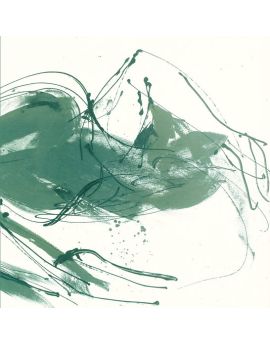 Cyan Splash Wall Art