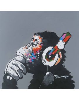 Chimpanzee Listening Music Ⅰ