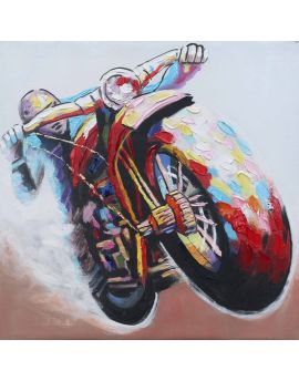 Man Riding Motorcycle