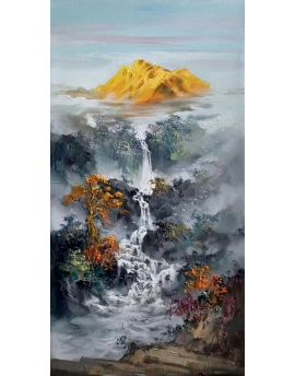 New Chinese Style Mountains And Waterfalls 3