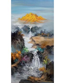 New Chinese Style Mountains And Waterfalls 4