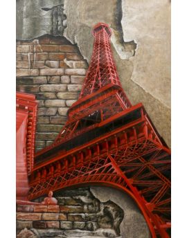 Red Eiffel Tower