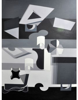 Black And White Abstract Art Ⅰ