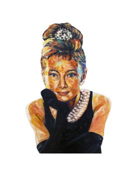 Portrait OF Audrey Hepburn