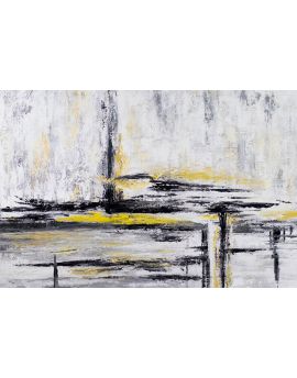 Yellow In Grey