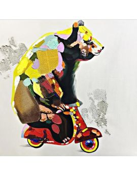 Bear Riding Scooter