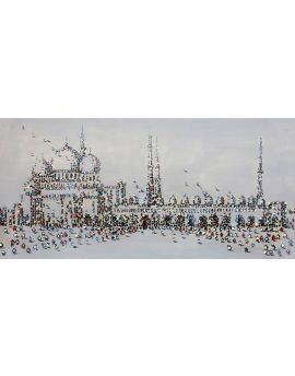 Sheikh Zayed Grand Mosque Ant Men Art