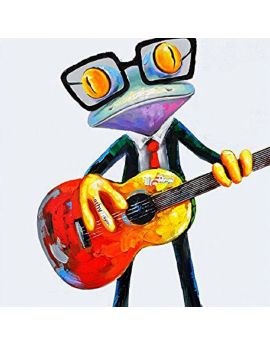 Frog Playing The Guitar