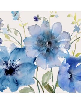 Dark Blue Flowers
