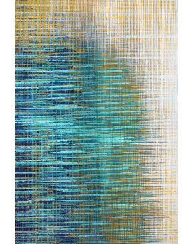 Blue And Yellow Lines 4
