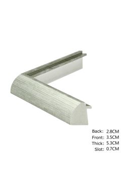 Modern Frame, width 35mm, thickness 53mm, SOAPF1016049BW