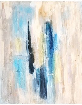 Abstract Blue Art