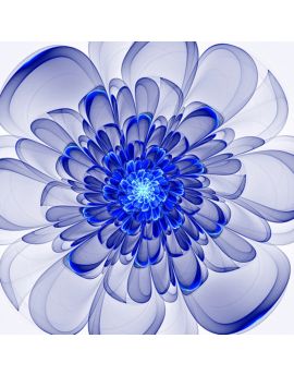 Big Blue Flower