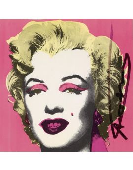 Colorful Portrait of Marilyn Monroe