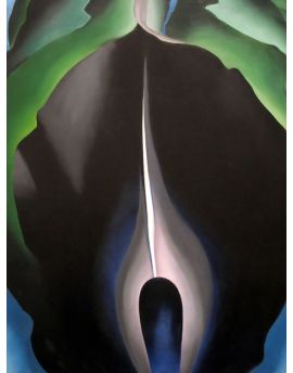 Black And Green Abstract Work