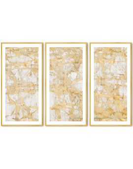 3 Panels Of Wall Texture