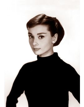 Audrey Hepburn With Black Sweater