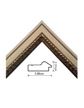 Classical Frame, width 59.6mm, thickness 23.1mm, SOAPS1030544UX