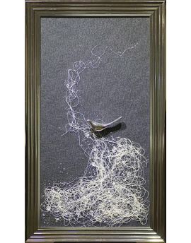 3D Metal Bird Artwork