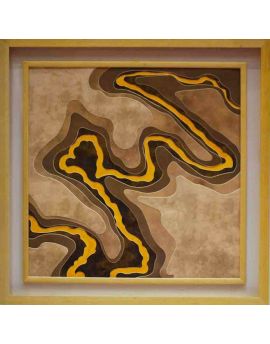 3D Layered Meandering River