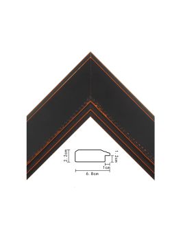 Classical Frame, width 68mm, thickness 22mm, SOAWF1013179GW