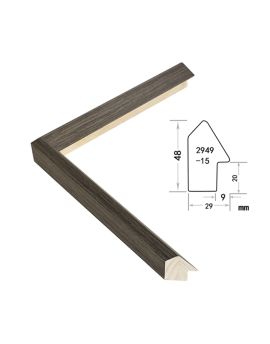 Solid Wood Frame, width 29mm, thickness 48mm, SOAWF2021226IR