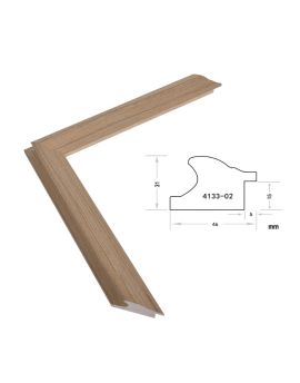 Solid Wood Frame, width 46mm, thickness 31mm, SOAWF2021241JG