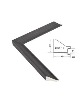 Solid Wood Frame, width 40mm, thickness 32mm, SOAWF2021247JM