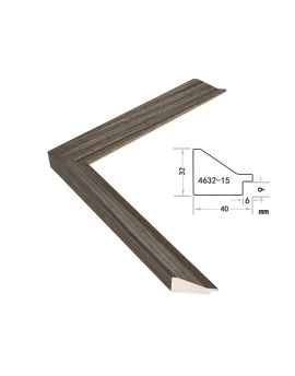 Solid Wood Frame, width 40mm, thickness 32mm, SOAWF2021248JN