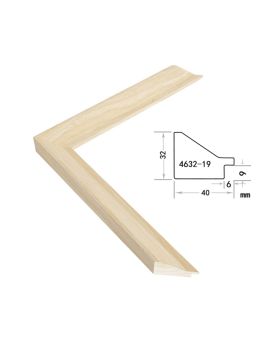 Solid Wood Frame, width 40mm, thickness 32mm, SOAWF2021249JO