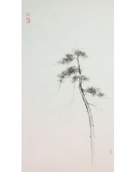 A Slim Pine Tree