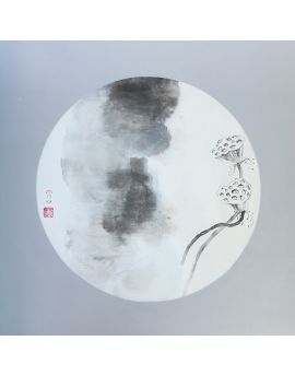 Two Seedpods Of Lotus